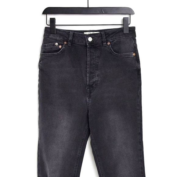 We the Free by Free People Zuri Mom jeans in washed black - Picture 1 of 4